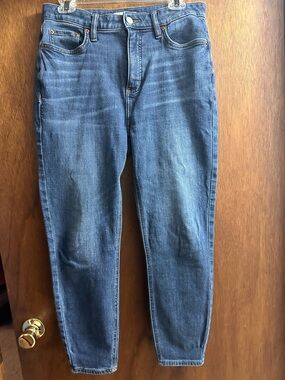 Elizabeth and James high rise skinny ankle jean